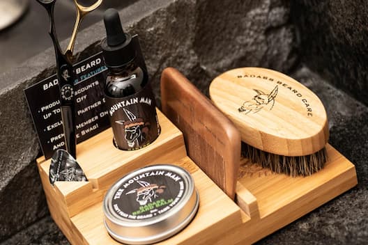 Badass Beard Care background