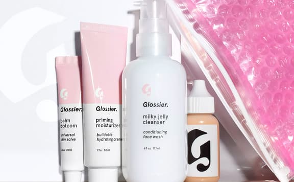 Glossier background