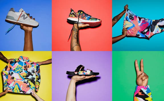 New Balance Running background